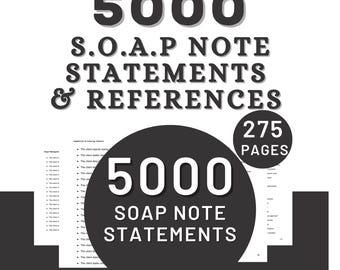 Soap Note Statements | Therapeutic Intervention Examples Reference Guide | Progress Note Sentence Therapist Worksheet Session Client Therapy