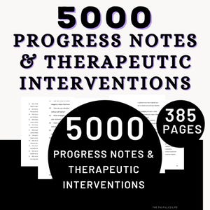 Aantekeningen therapievoortgang | Document therapeutische interventies| Hulpbron voor hulpverlener Cheatsheet Klinisch therapeut werkbladen LCP-sessie Client