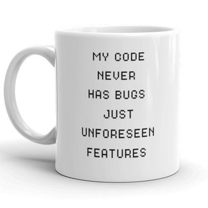Programmer Mug, Software engineer coffee cup, Programming joke, coding funny, coder humor, information technology, tech present souvenir gag
