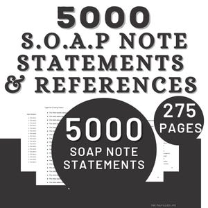 Soap Note Statements | Therapeutic Intervention Examples Reference Guide | Progress Note Sentence Therapist Worksheet Session Client Therapy
