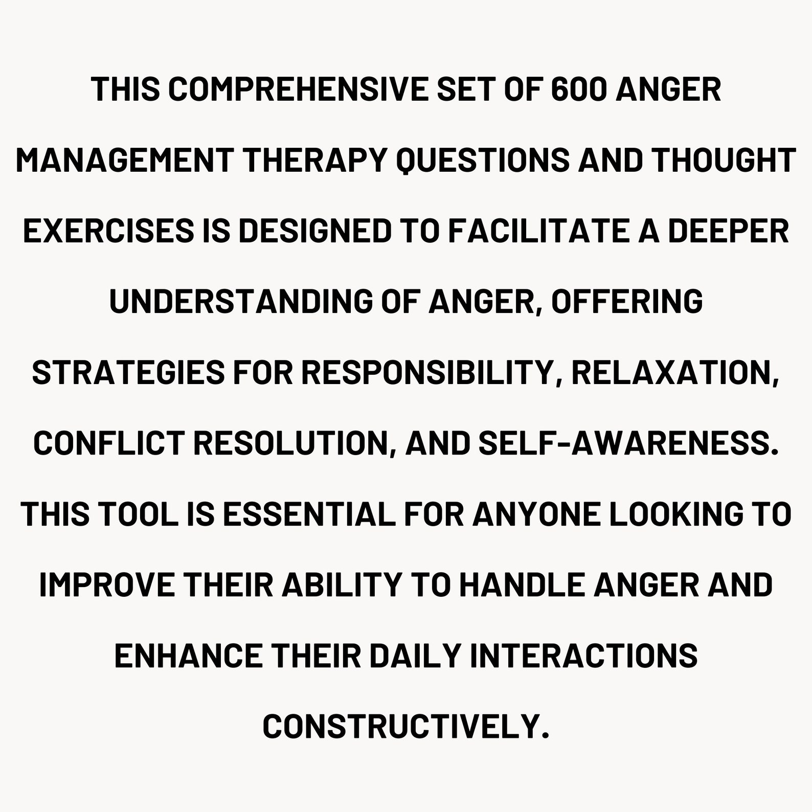 Anger Management Therapy | Angry Coping Questions Impulse Control ...