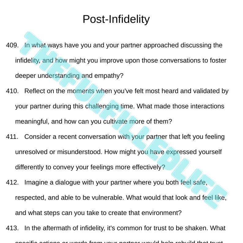 Infidelity