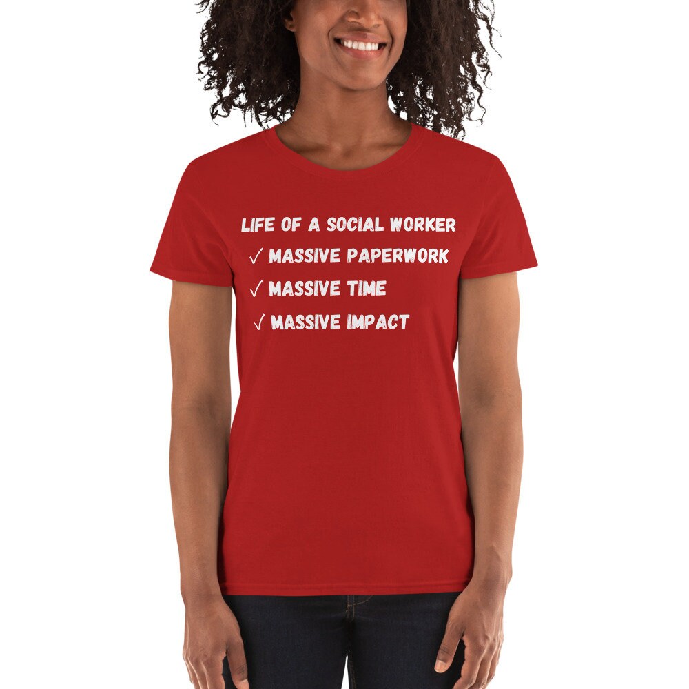 future social worker t shirt