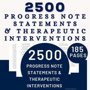 Notizen zum Therapieverlauf | Therapeutische Eingriffe Handout | Counselor Ressourcen Spickzettel Arbeitsblätter für Klinische Therapeuten LCP Sitzung Klient