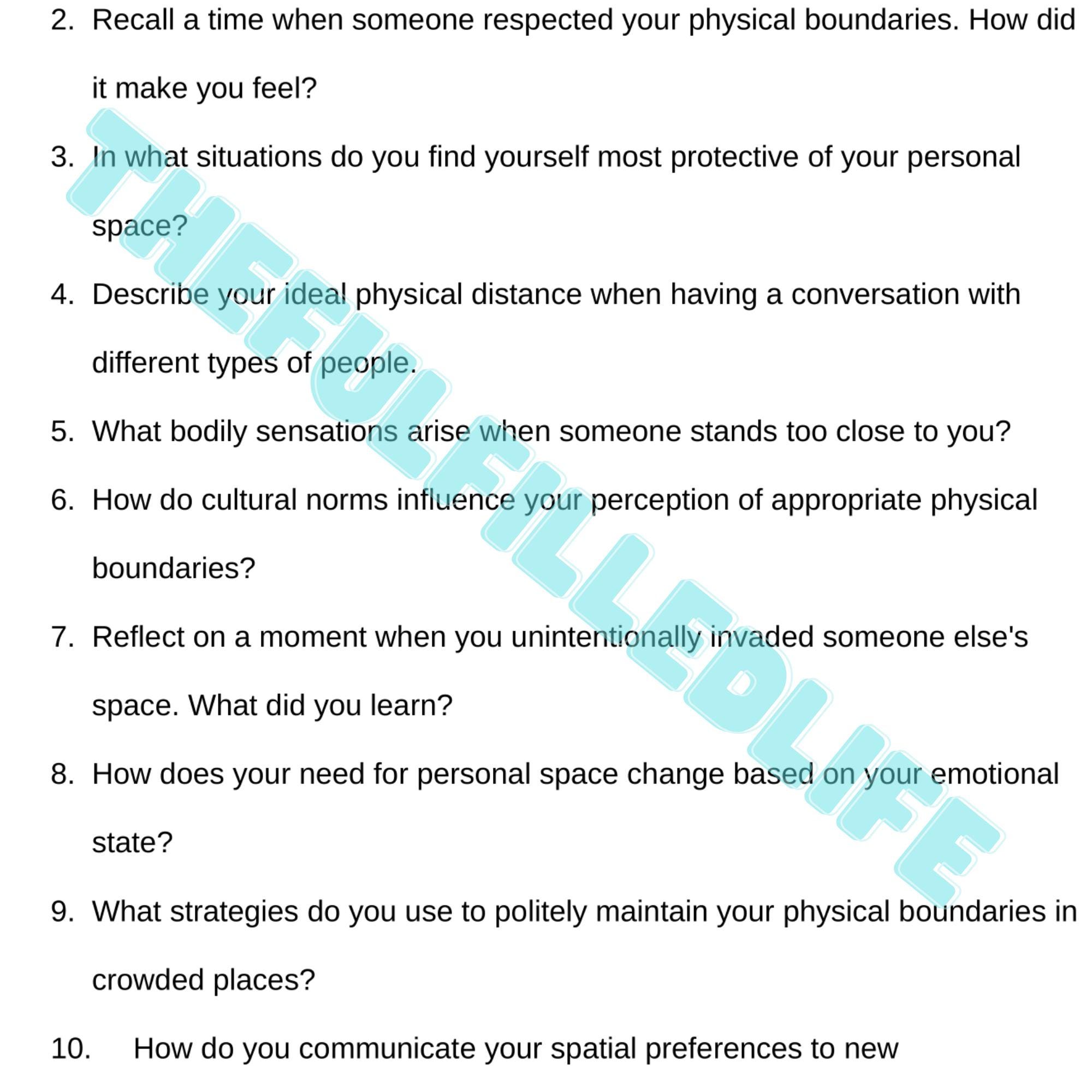 Personal Boundaries | Boundary Setting Therapy Relationship Worksheet ...
