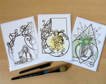 Drawing pattern | Etsy