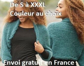 ceremony wedding cotton viscose and linen birthday gift shawl shoulders warmers Bolero woman hand knitted mother/'s day spring