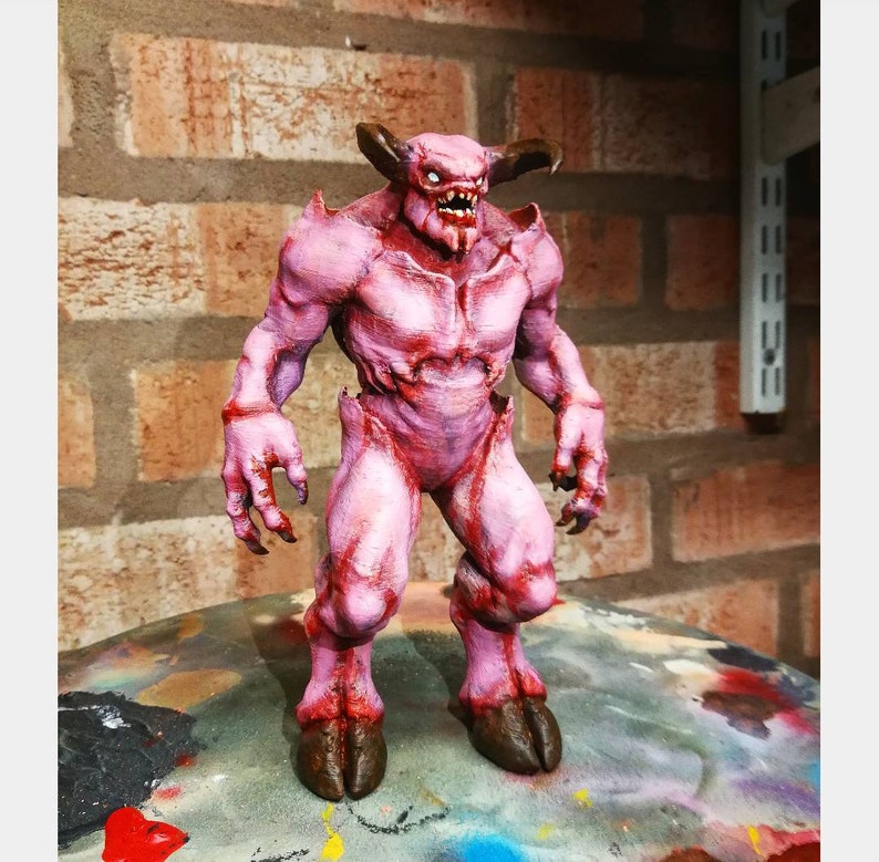 doom baron of hell figure