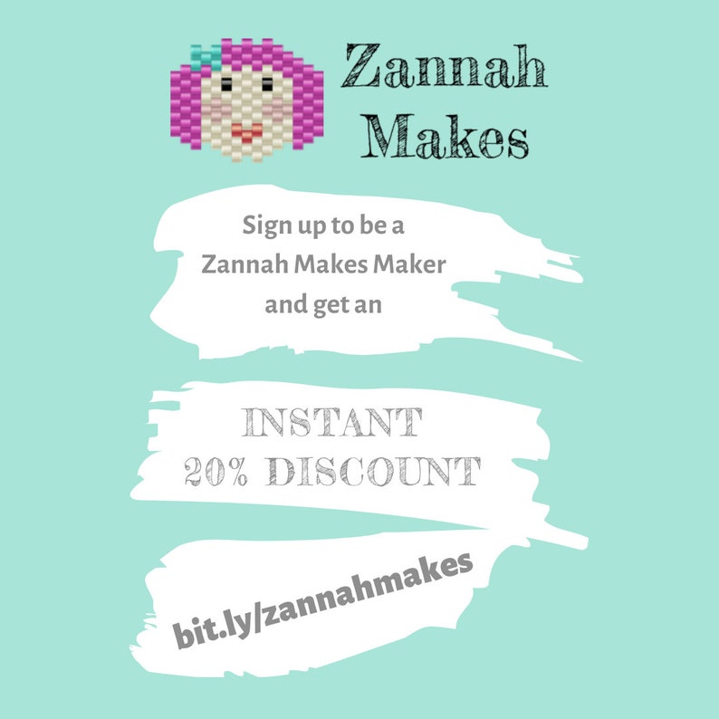 Carrier Bead Braille Letters Odd Count Peyote Braille Etsy