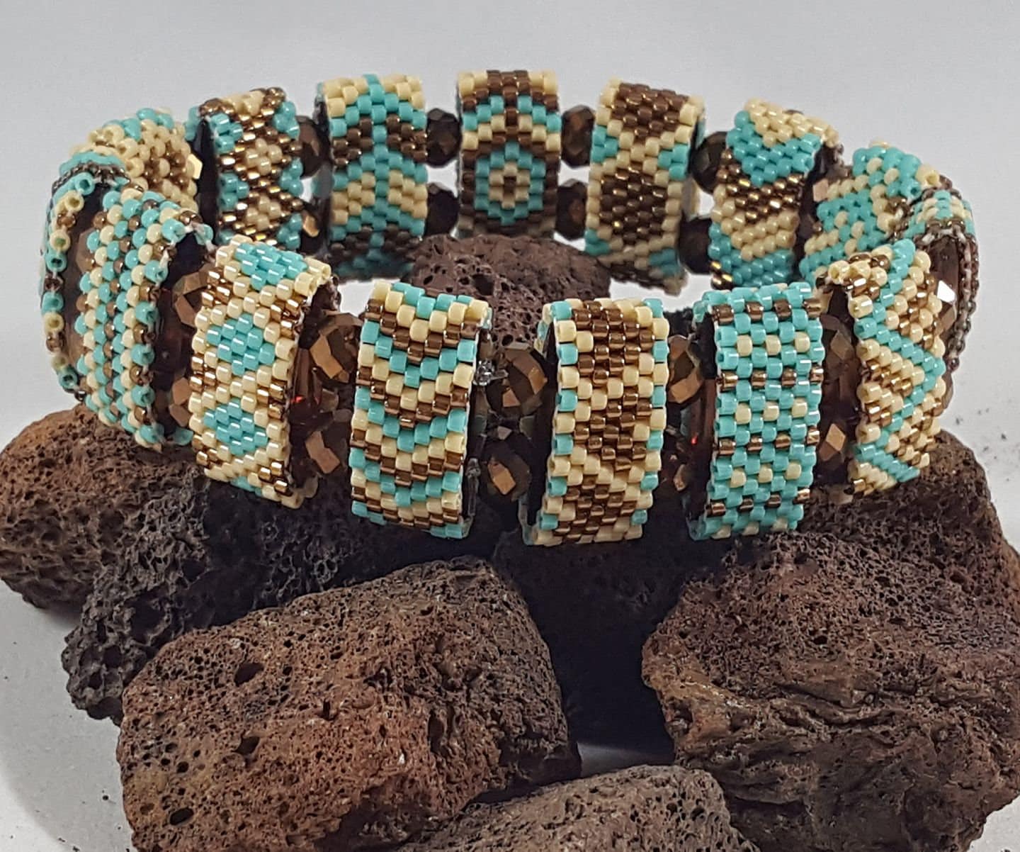 Carrier Bead Peyote Stitch Patterns Free Seed Beads Odd Count