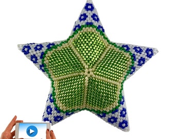 FRUIT SALAD COLLECTION. Lime. Citrus 3D Warped Square Beaded Star Tutorial. Lemon, Orange and Lime. New style Video Tutorial.