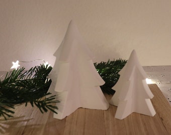 Christmas tree, Christmas tree set, Christmas decoration in Scandi style, Advent, Raysin