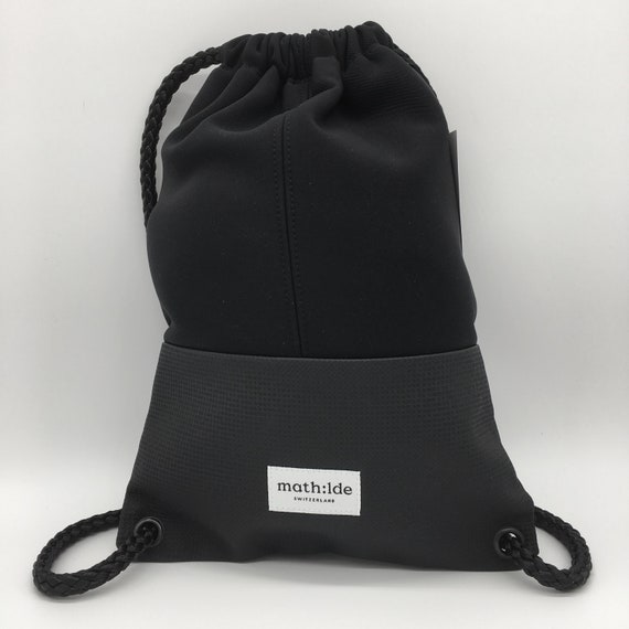 miniature black backpack