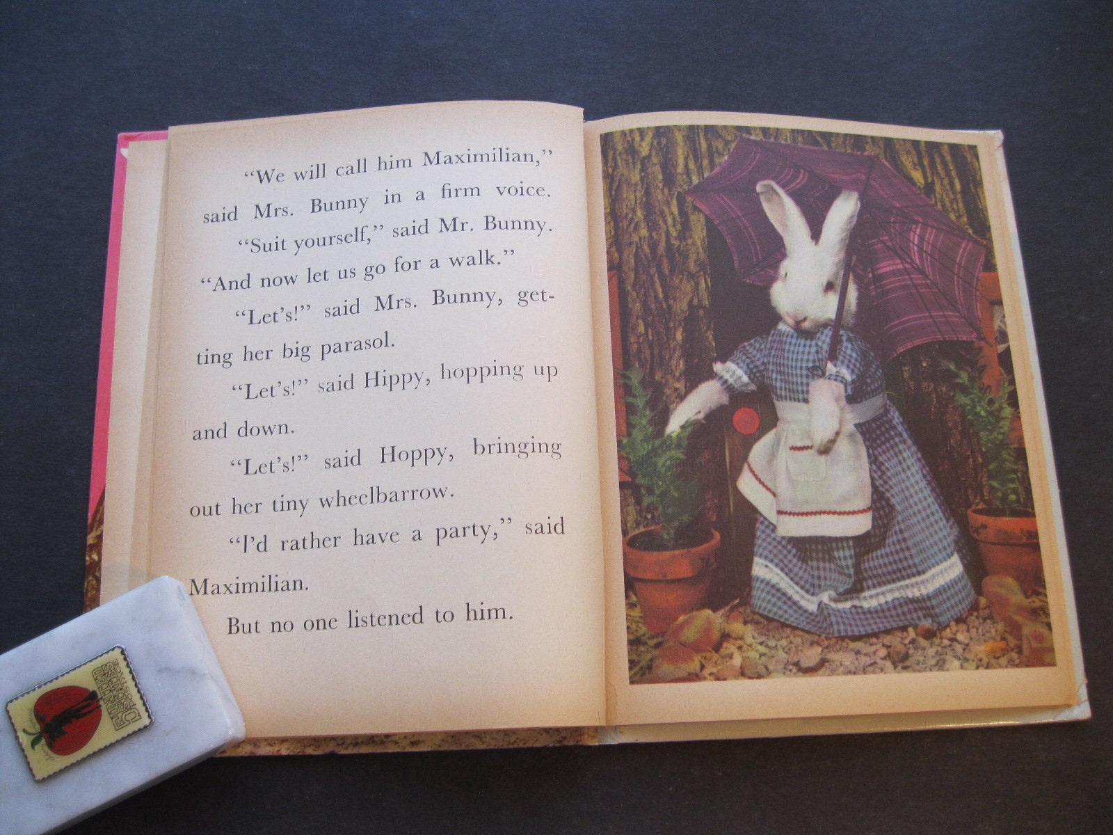 Three Little Bunnies Vintage Rand Mcnally Elf 1950 Ruth Dixon A Real ...