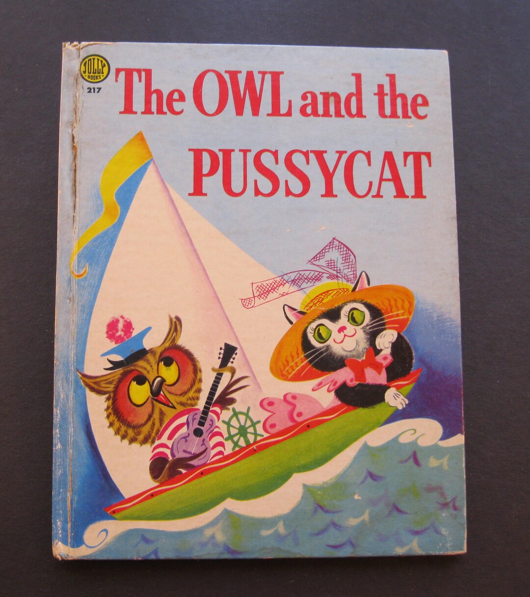 the-owl-and-the-pussycat-and-other-poems-vtg-jolly-books-1953-hb-edward