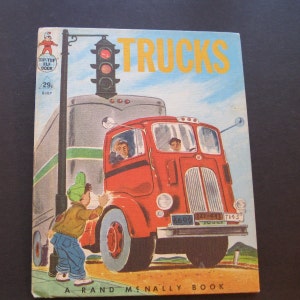TRUCKS   vintage Rand McNally Tip Top Elf  1959 E C Reichert describes  VERY GOOD
