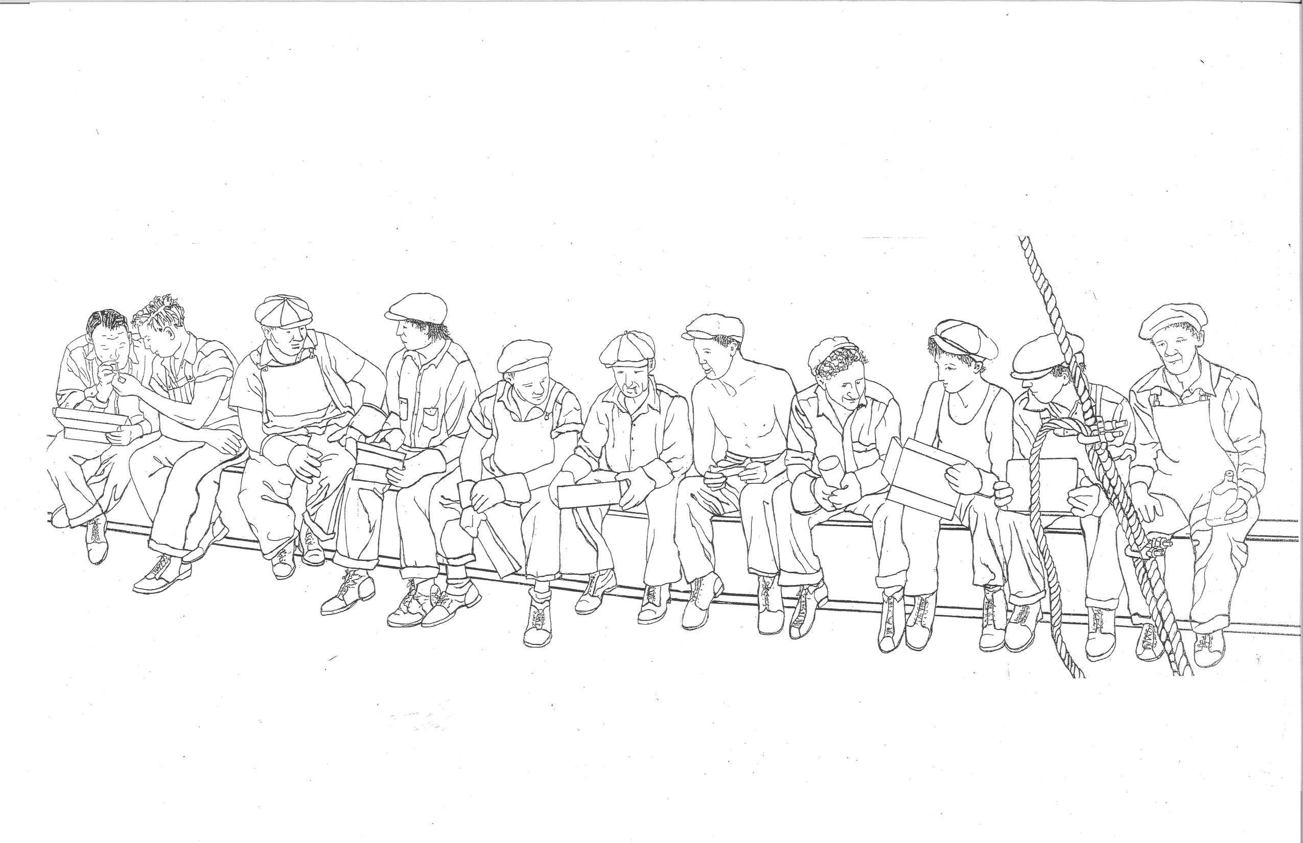 Coloring Pages, Men. - Etsy