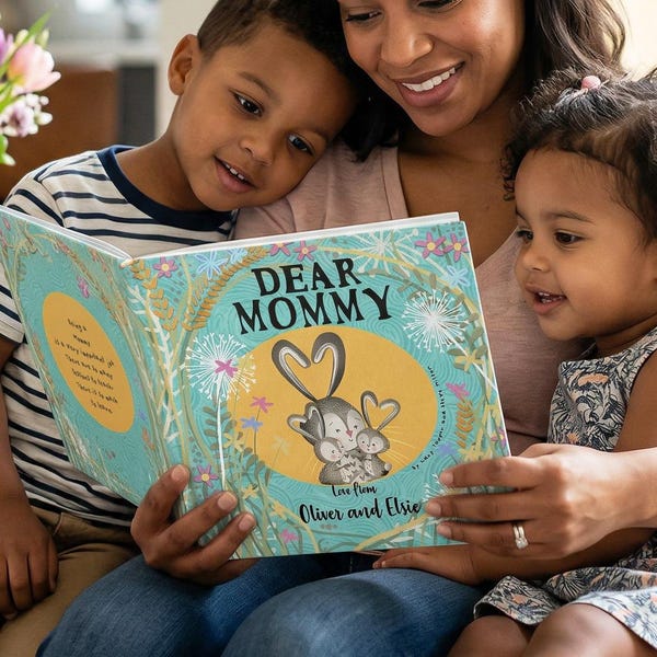 Personalized Dear Mummy Book, Mother's Day Gift