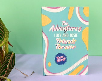 Personalised The Adventures Of Us Friends Mini Book, Book for Best Friends, BFFs Forever, Friends Forever, Friendship Book, Personalized