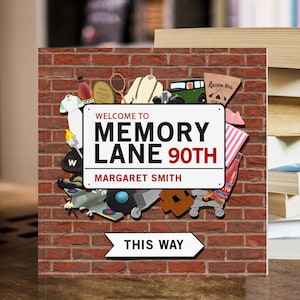 Cadeau 90e anniversaire pour elle, cadeau 90e anniversaire pour lui, livre personnalisé 90e anniversaire, livre d'informations sur une date importante, cadeau nostalgie