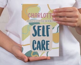 Personalised Self Care Mental Health Mini Book, Mental Health Gift, Self Care Gift, Yoga, Self Care Package, Care for Your Soul