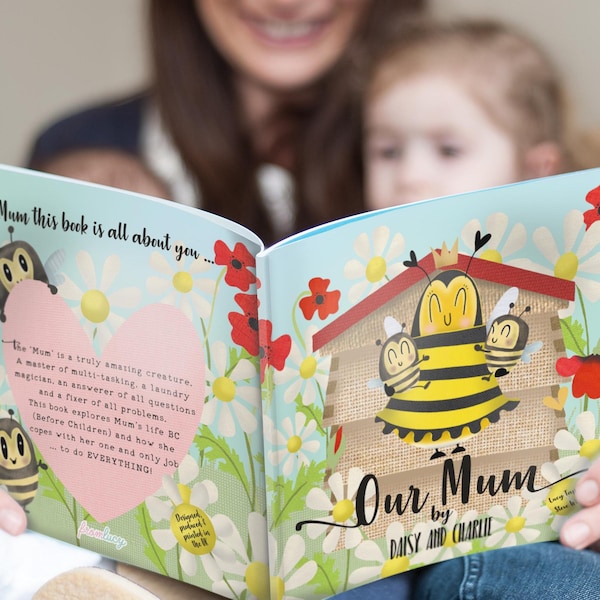 Personalized 'My Mum' Book, Mother's Day Gift