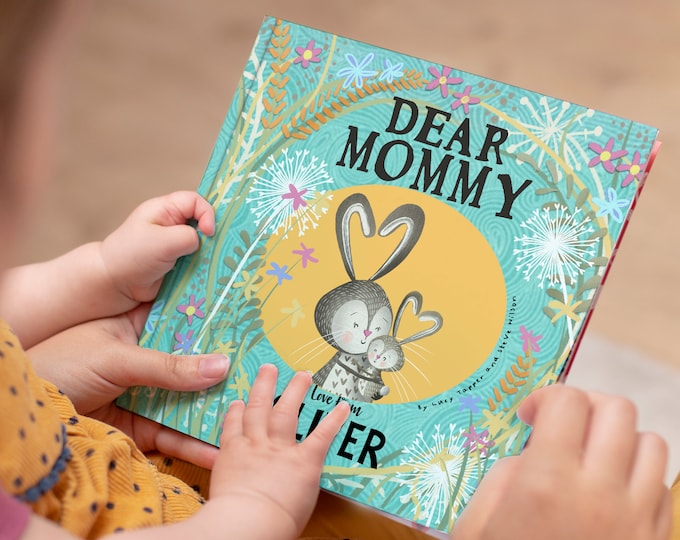 Personalised Dear Mummy Book | Birthday Gift for Mom | Gifts for Mom | Gifts From the Kids | Personalized Story | Mothers Day Gift