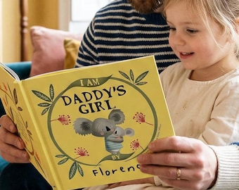 Personalized New Dad Story Book, First Father's Day Gift