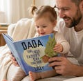 Personalized New Dad Story Book, First Father's Day Gift product logo