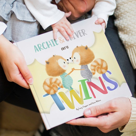 Personalized baby gifts for twins 2025