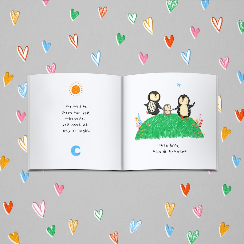 Personalised Children's Book, A Promise To You, Baptism Gift, Gift for Godchild, Grandchild, Gift for Niece Nephew, Personalized Story Book image 9