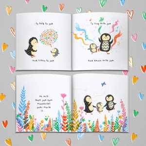 Personalised Children's Book, A Promise To You, Baptism Gift, Gift for Godchild, Grandchild, Gift for Niece Nephew, Personalized Story Book image 5