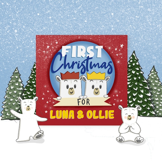 Baby's first christmas best sale book