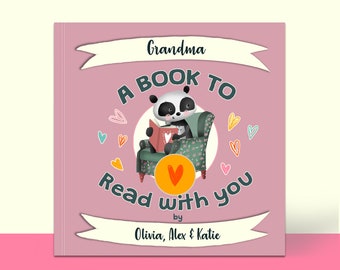 EUROPEAN CUSTOMERS, Personalised Story Book for Grandma, Gifts for Grandpa, Mother's Father's Day, Gifts for Nan Grandad Grandparents