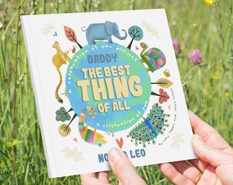 Personalised 'The Best Thing Of All' Planet Book, Love Your World Environment Book, Story Book About Planet Earth, Eco Warriors Book