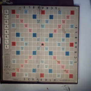 Vintage Scrabble Game