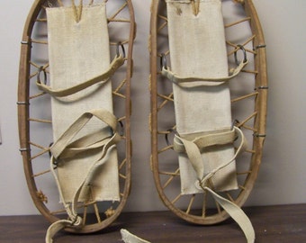WW2 Bentwood Military Snowshoes