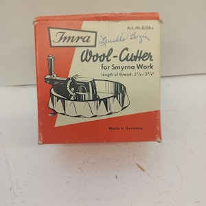 IMRA wool Cutter for Smyrna Work