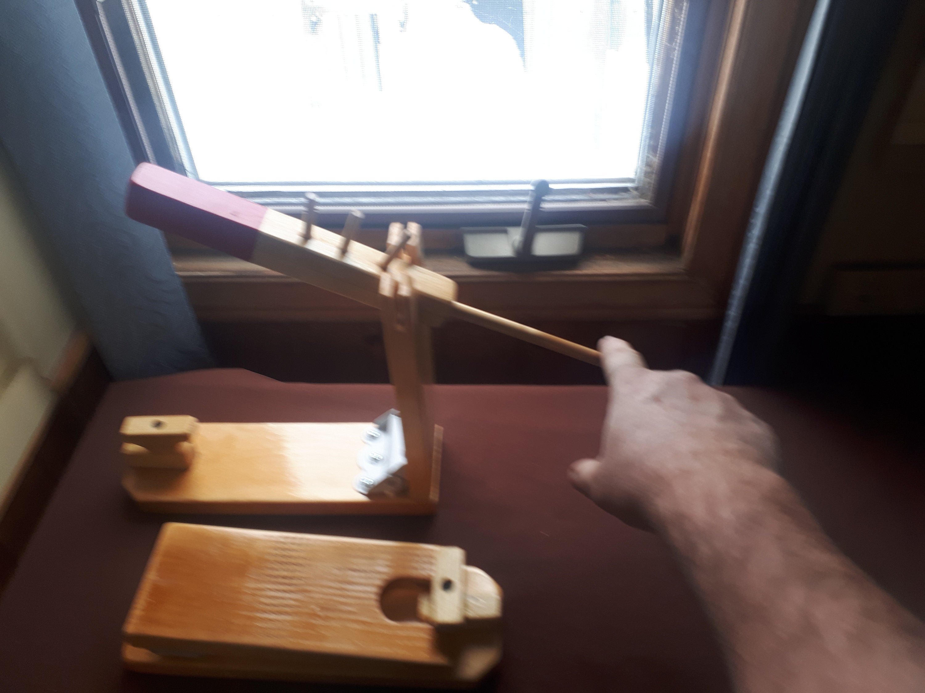 Handmade Wooden Ice Fishing Tip Ups Etsy