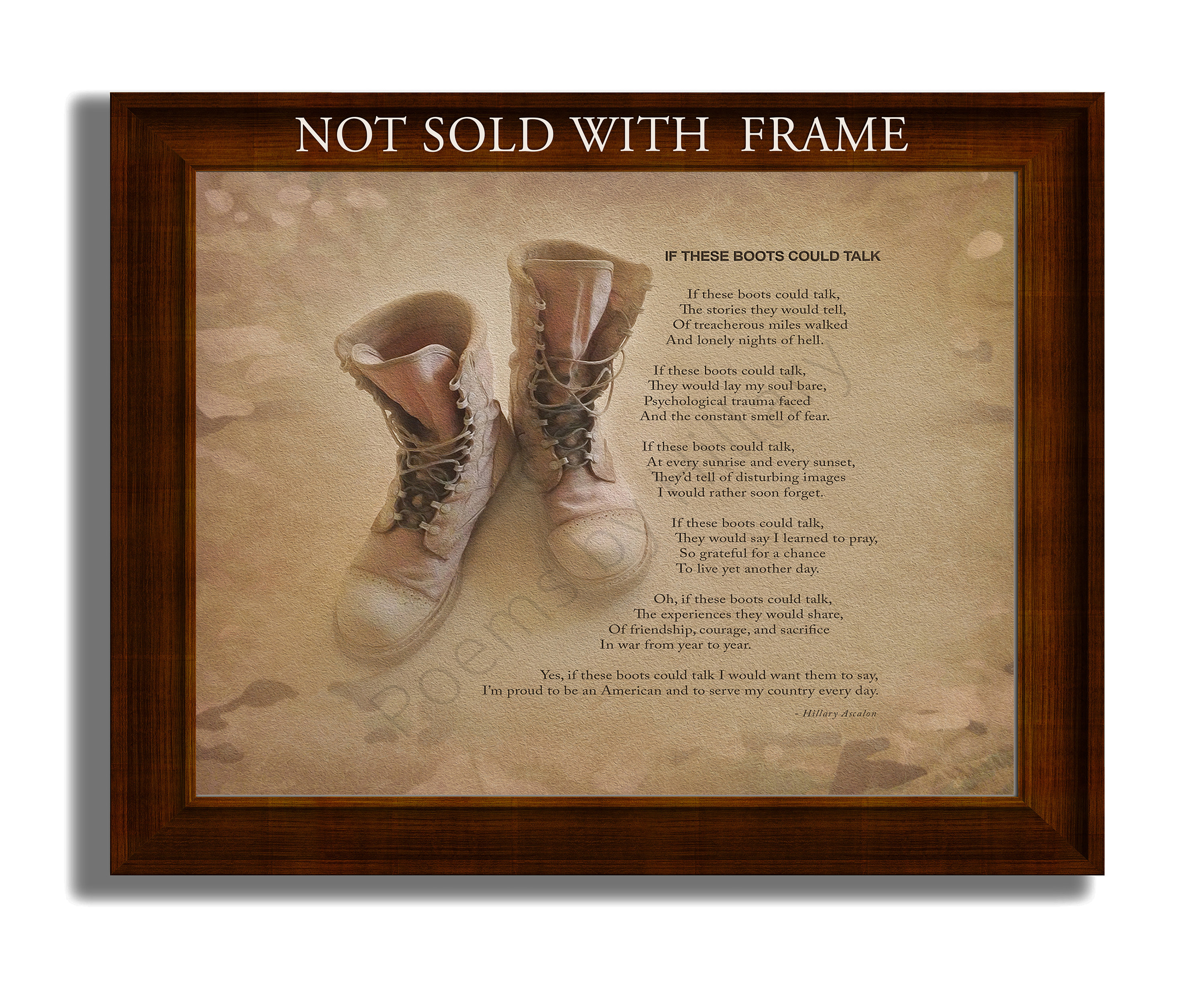 MILITARY SOLDIER GIFT Army Life Military Boots Original - Etsy