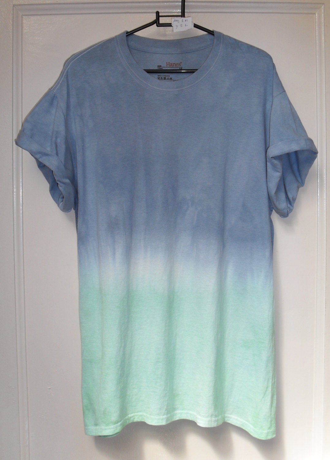 Tie Dye T Shirt OMBRE acid wash T-shirt hipster festival | Etsy