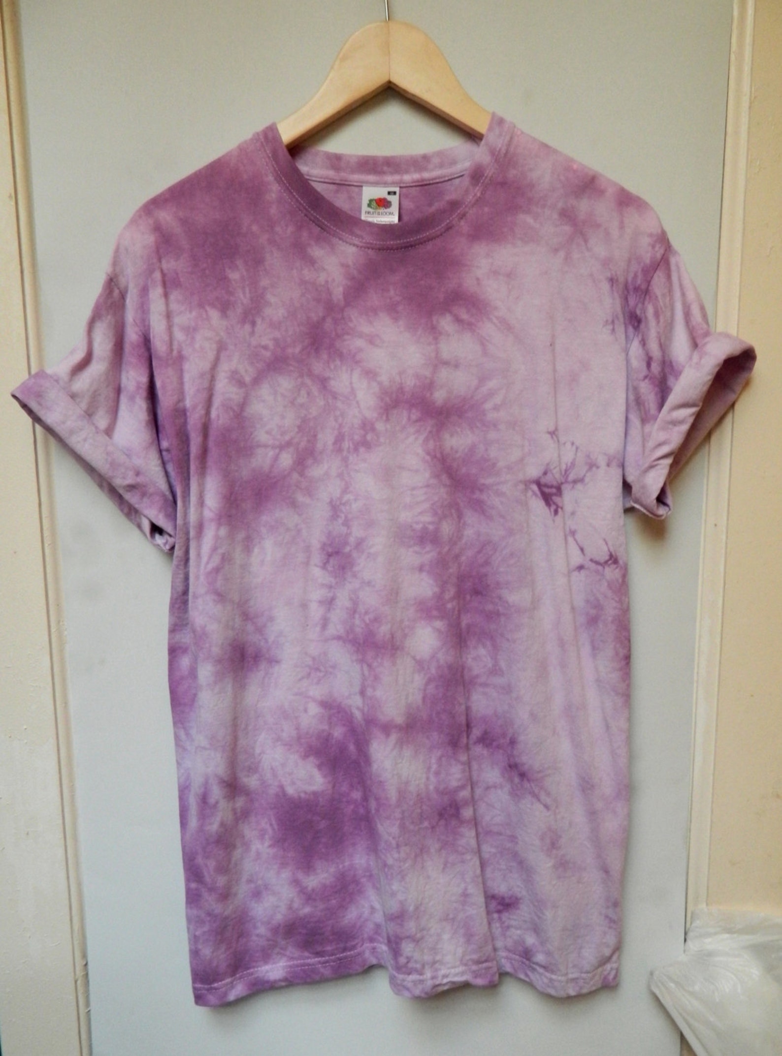 washing a tie dye shirt