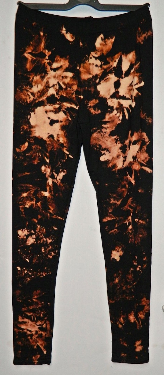 Tie Dye Leggings Acid Wash Yoga Pants 