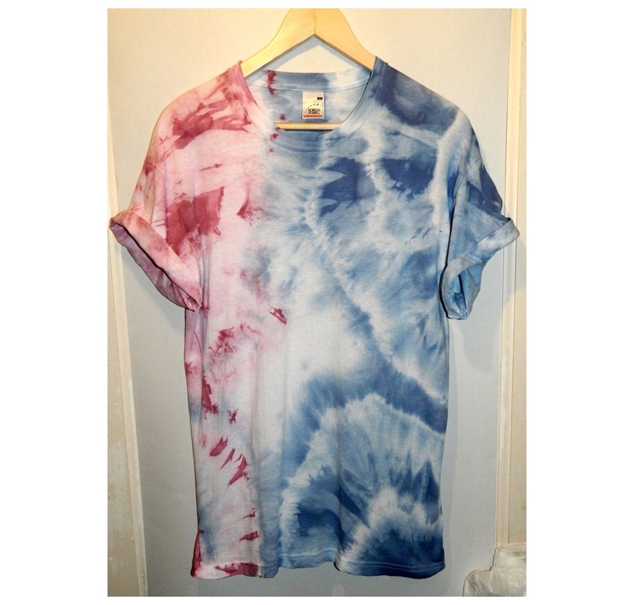 Tie dye tshirt Tie Dye T Shirt acid wash T-shirt hipster Retro | Etsy