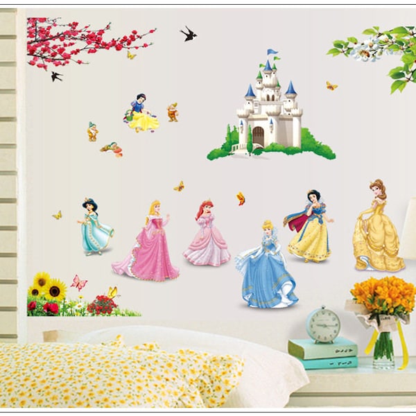 Princess Wall Decal Etsy Australia