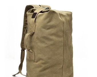 drawstring sailor bag