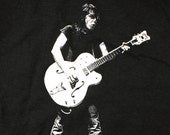 AC DC Malcolm Young Tribute shirt - We Salute You Malcolm T-Shirt ACDC Size M - Limited Discounted Price