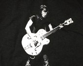 AC DC Malcolm Young Tribute shirt - We Salute You Malcolm T-Shirt ACDC Size L - Limited Discounted Price