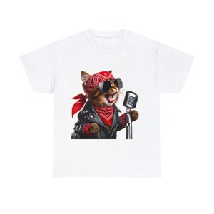 G &#39;N R Cat! Cute, fun, rock &#39;n roll cat graphic tee