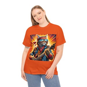 Cat Scratch Fever! Super Cool Rock 'n Roll Guitar God Kitty Cat Graphic ...